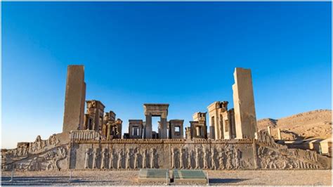 Apadana One Of The Most Authentic Remnants Of The Fallen Achaemenid Empire
