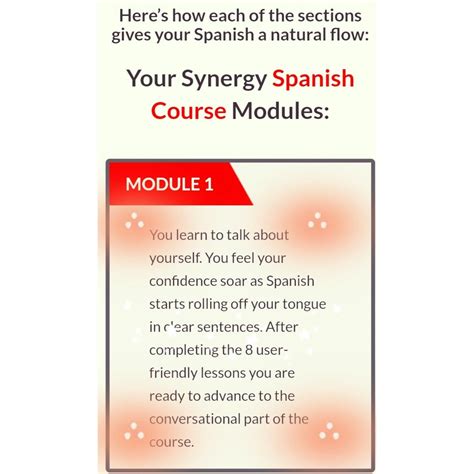 Synergy Spanish Course How To Speak Spanish Learning Spanish Spanish Phrases