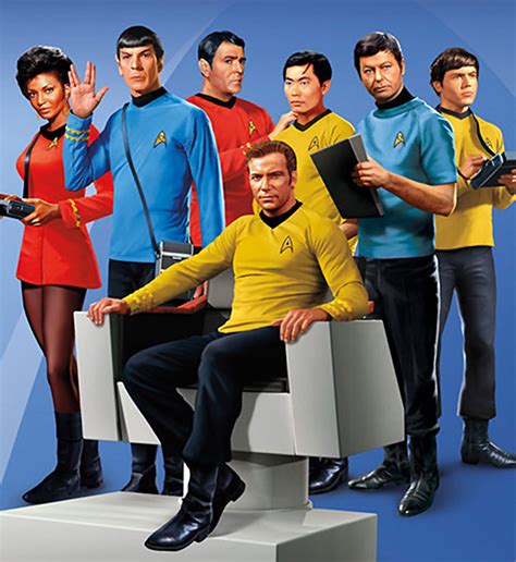 Infogr Fico Comemora Os Anos Da S Rie Star Trek Pipoca Moderna