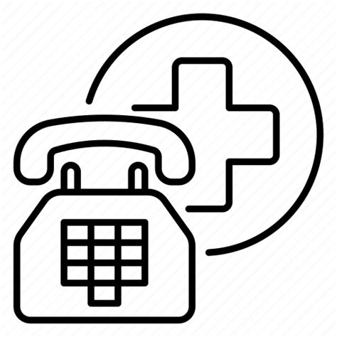Call Medical Emergency Telephone Icon Download On Iconfinder