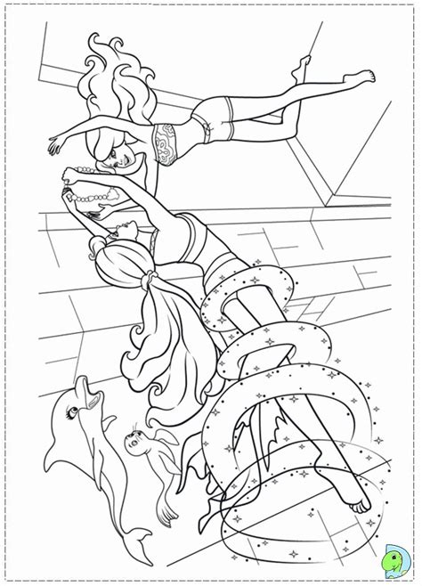 Funny barbie coloring page for kids. Barbie Mermaid Coloring Pages - Coloring Home