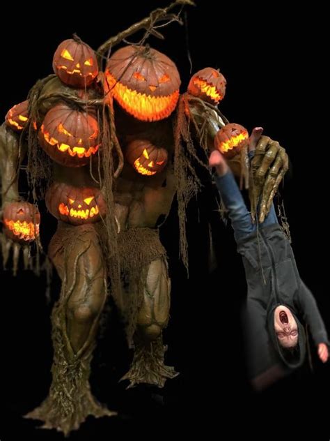 Unit 70 Giant Pumpkin Monster Animatronic Pumpkin Halloween