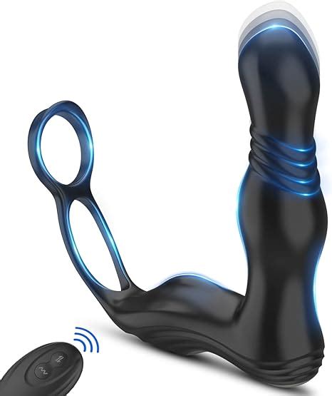 Vibrators With Shock Function In Plug Butt Plug With Vibration Modes Push Modes For