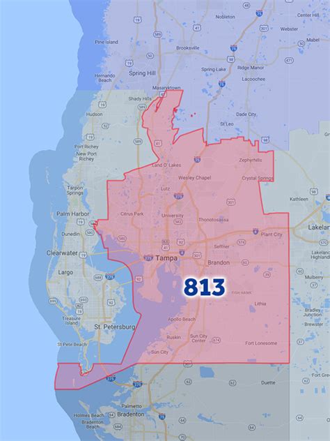 Tampa Zip Code Map