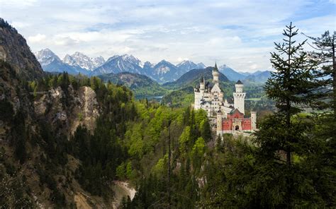 Neuschwanstein Castle Bavaria Germany Wallpapers And