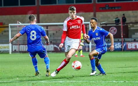 Report Under S Exit FA Youth Cup At The Hands Of Stevenage News Fleetwood Town