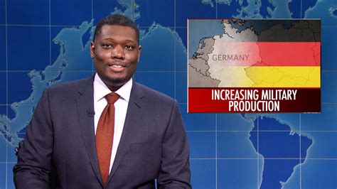 Watch Saturday Night Live Highlight Weekend Update Russian Forces Slow Down Germany Increases