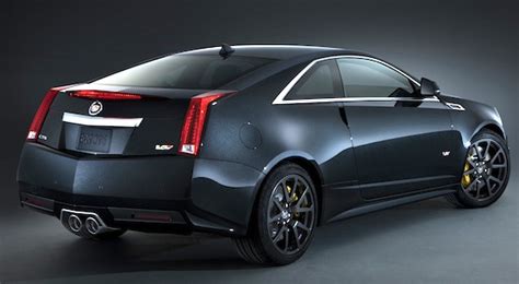 2011 Cadillac Cts V Black Diamond Edition Is Simply Black Egmcartech