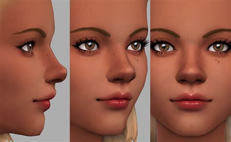 Neecxle Cc Finds ☾ Hello What Nose Presets Do You Use The Most Both