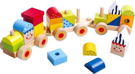 Wooden Toy Train Wooden Stacking Train Wooden Sensory Hedgehog