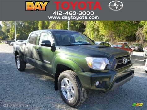 2014 Spruce Green Mica Toyota Tacoma V6 Trd Sport Double Cab 4x4