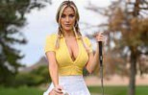 Sport News Golf Glamour Girl Paige Spiranac Flaunts Her Physique With
