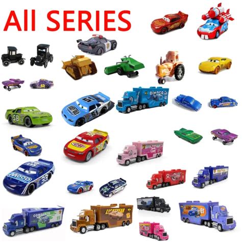Disney Pixar Cars Lightning Mcqueen Mack Hauler Truck Car Set Model Gift Toys Picclick