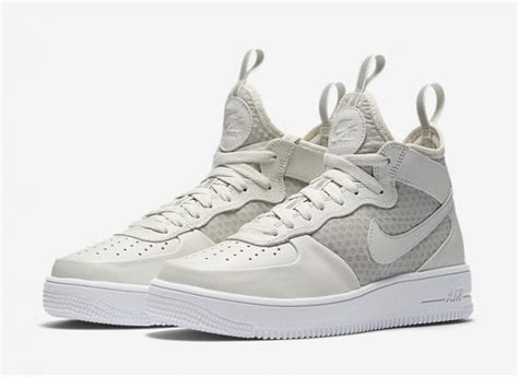 Nike Air Force 1 Ultraforce Mid Light Bone Sneaker Bar Detroit