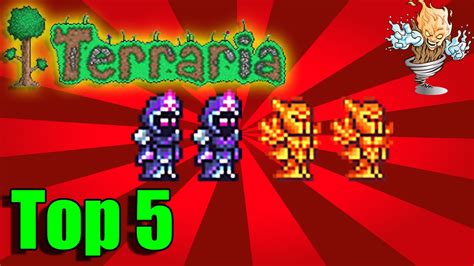 Terraria Top 5 Armor Sets Best Terraria Armor Youtube