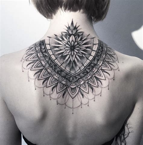 Stunning Neck Mandala Best Tattoo Design Ideas