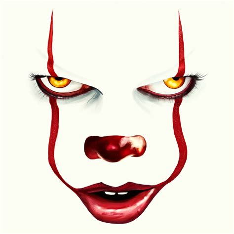 How To Draw Pennywise Face Images And Photos Finder