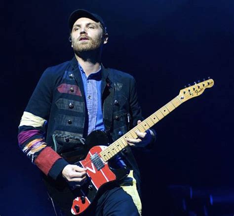 Jonny Buckland Coldplay On A Fender Thinline Telecaster