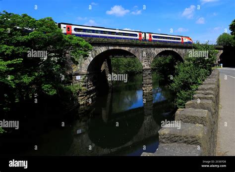 Emr Intercity 222 Class East Midlands Trains River Derwent Ambergate Town Derbyshire Dales