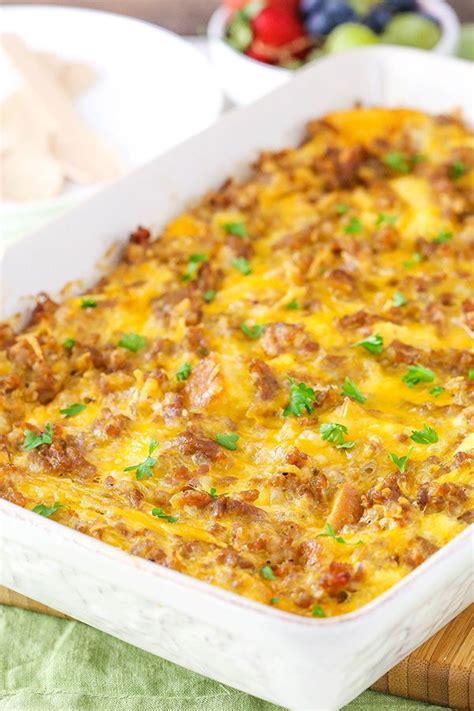 A Casserole Dish With Meat And Cheese In It