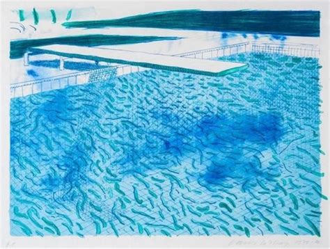 David Hockney Swimming Pool 19781980 Courtesy Of HK Art Advisory