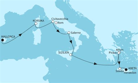 Mein Schiff Östliches Mittelmeer Kreuzfahrt Routen And Angebote 20232024