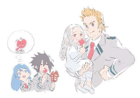 Mirio Togata And Eri And Tamaki Amajiki And Nejire Hadou My Hero Mirio And