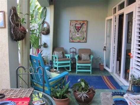 Patio In The Caribbean Caribbean Style Coastal Style Coastal