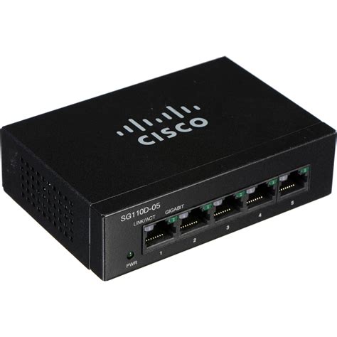 Cisco Sg110d 110 Series 5 Port Unmanaged Network Sg110d 05 Na