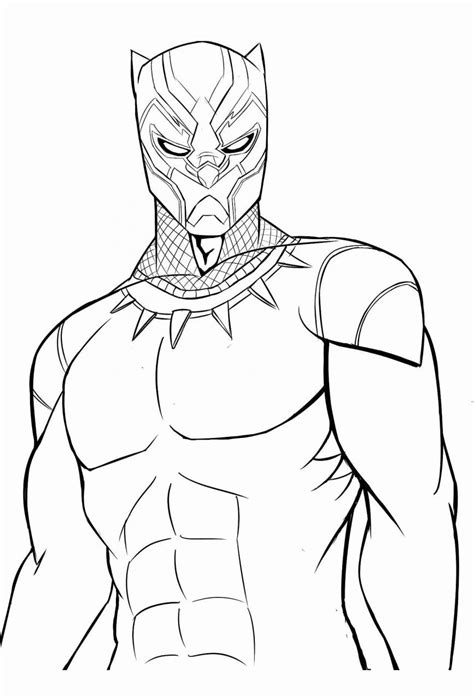 Lego Marvel Lego Black Panther Coloring Pages