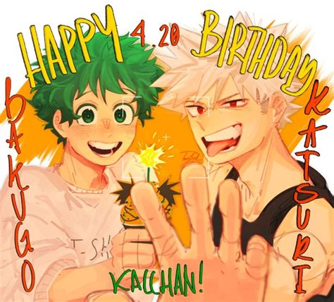 Happy Birthday Bakugou Katsuki On Tumblr