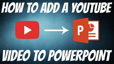 How To Add A Youtube Video To Powerpoint Fast Easy Hd Youtube