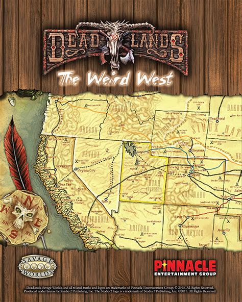Deadlands Reloaded Stone And A Hard Place Weird West Map Pdf