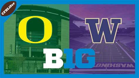 Oregon And Washington Join Big Ten In 2024 College Football Conference