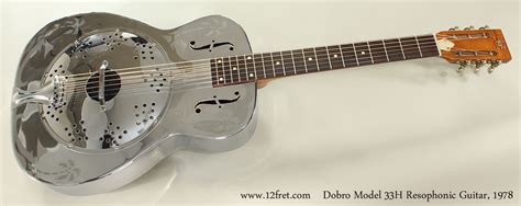 1978 Dobro Model 33H Resophonic Guitar SOLD | www.12fret.com
