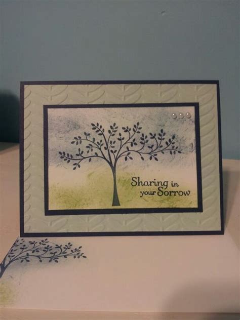 My name is bj peters, an independent stampin' up! Stampin up sympathy card | Kellys Kreations | Pinterest ...