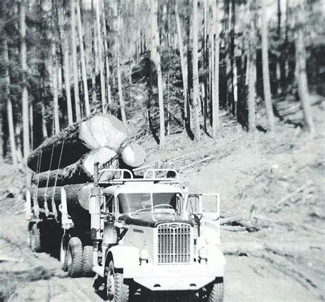 Pin By Denver Woods On Old Logging Vintage Trucks Logging Equipment