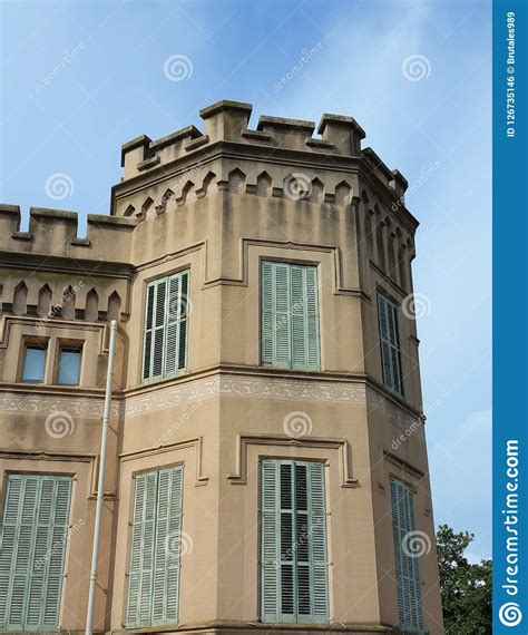 Facades Of Preserved 19th Century Commercial Buildings Royalty Free