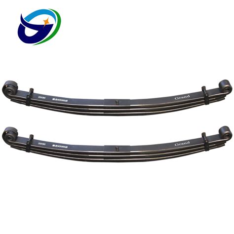 Auto Parts Parabolic Leaf Spring For Heavy Duty Truck Suspension