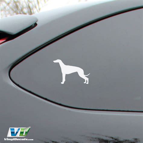 Greyhound Dog Vinyl Decal Sticker