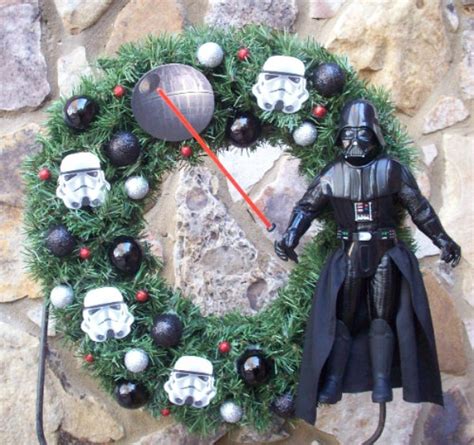 15 Delightfully Geeky Wreaths Christmas Holidays