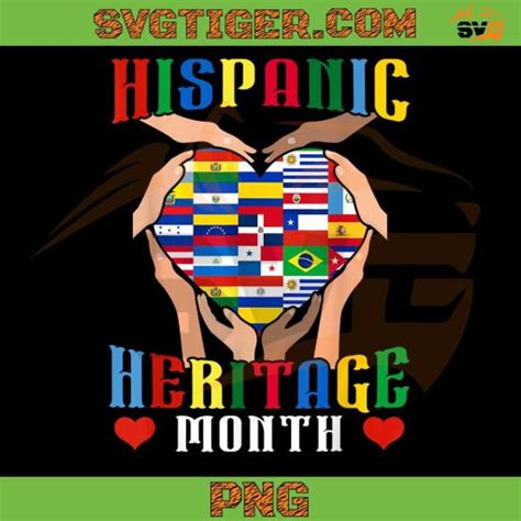 Happy National Hispanic Heritage Month Png