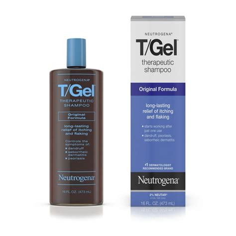 Neutrogena Tgel Therapeutic Shampoo Anti Dandruff Coal Tar Extract 16