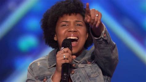Americas Got Talent 2016 Auditions Jayna Brown 14 Year Old Slays Cover Of Summertime Youtube