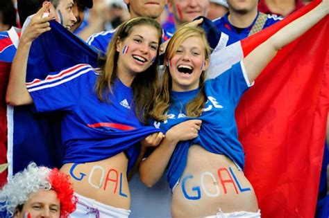french girls fans euro 2012 colorfully stories and images