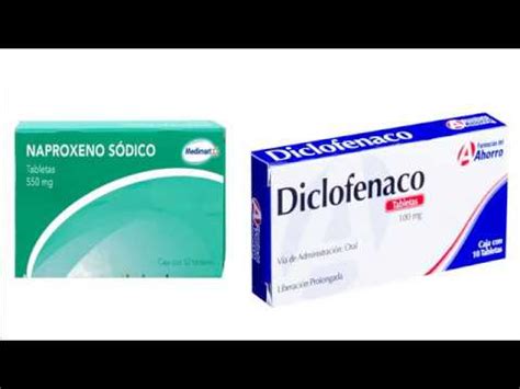 Diclofenaco Vs Naproxeno