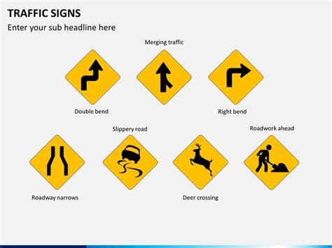 Traffic Stop Signs Powerpoint Presentation Slides