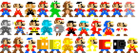 8 Bit Mario With Almost Every Power Up Ever Rmario