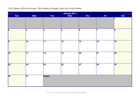 weekly-calendar-template-word-PDF-Monthly-calendar-templates-2016-word ...