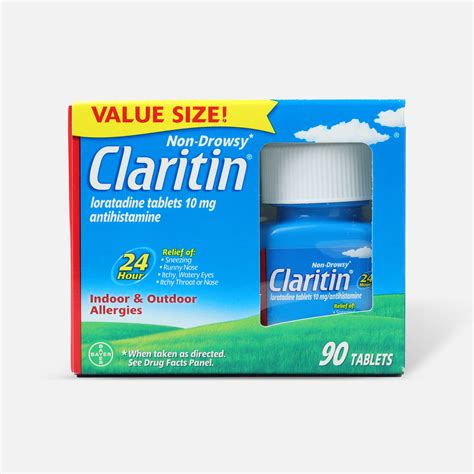Claritin Allergy 24 Hour Tablets, 90 Count